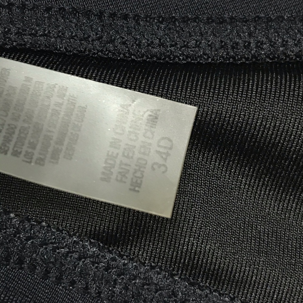 Victoria’s Secret Black Strapless Swimwear Top 34D - Picture 3 of 5